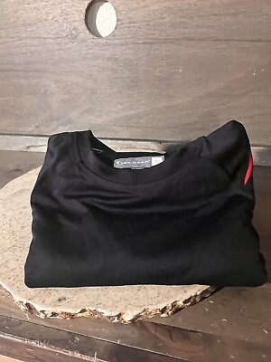 #ad Tek Gear Dry Tek Mens XL BLACK Activewear Athletic Shirt Top SHORT SLEEVE