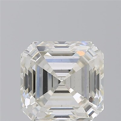 #ad 3.02 Carat ASSCHER Cut LAB GROWN CVD Diamond H Color VS2 Clarity IGI CERTIFIED
