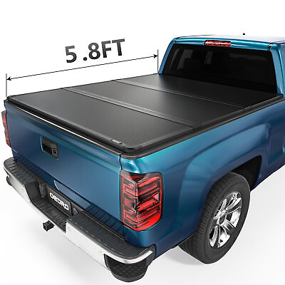 #ad OEDRO 5.8FT Hard Tonneau Cover For 2019 2024 Silverado Sierra 1500 Truck Bed
