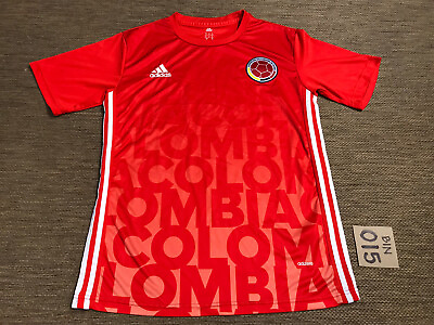 #ad Mens Adult Colombia Football Soccer Jersey Federacion Colombiana Futbol M Medium