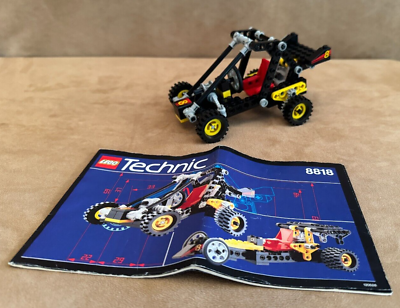 #ad 8818 LEGO Complete TECHNIC: Dune Buggy vintage set with manual