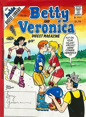 #ad Bamp;V Digest #68 Cover Color Guide #x27;97 Dan DeCarlo Color Barry Grossman SIGNED