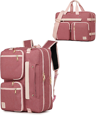 #ad Convertible 3 in 1 Laptop BackpackMessenger Backpack Satchel Bag Briefcase Back