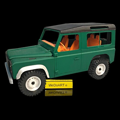 #ad Land Rover Defender 90 with Black Rooftop 3D Model