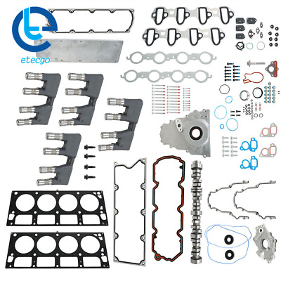 #ad AFM DOD kit For Silverado Chevy 5.3 L 2007 2013 Cam Gaskets Bolts Liftersmore