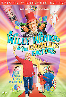 #ad Willy Wonka and the Chocolate Factory DVD