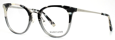 #ad MARCIANO GM0351 056 Black Tortoise Womens Round Eyeglasses 53 21 140 B:47 B