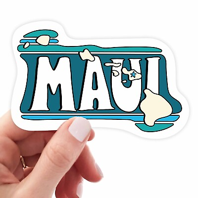 #ad Maui Hawaii Sticker Maui HI Laptop Decal Hawai#x27;i VARIATIONS AVAILABLE