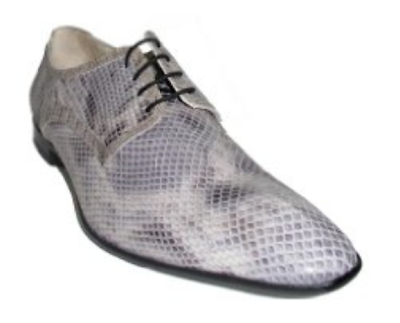 #ad Carlos Ventura 1630 Italian Designer Faux Snake Skin Shoes