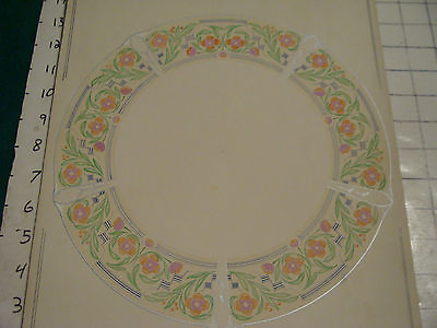 #ad Will Gerth#x27;s hand painted CHINA PATTERN designed by GERTH amp; GERTH NY