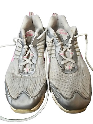 #ad Womens Size 7 Nike Air Shoo In Walking Sneaker Shoe Pink amp; White 315315 161