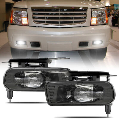 #ad For 02 06 Cadillac Escalade Bumper LED Fog Lights Lamps Direct Replacement