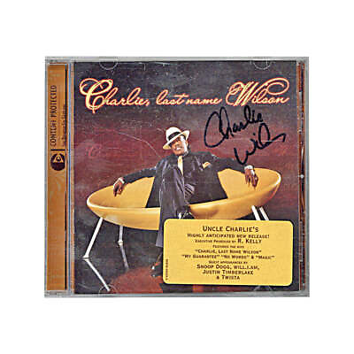 #ad Charlie Wilson Autographed Charlie Last Name Wilson CD