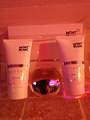 #ad Presence D#x27;Une Femme by Mont Blanc for Women Mini EDT Perfume Spray 0.34 oz. NIB