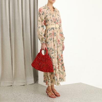 #ad 2020 Womens Spring Long Sleeved Single Breasted Causal Floral Printed Long Dress