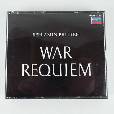 #ad Benjamin Britten War Requiem Opus 66 1985 London CD West Germany 414 383 2