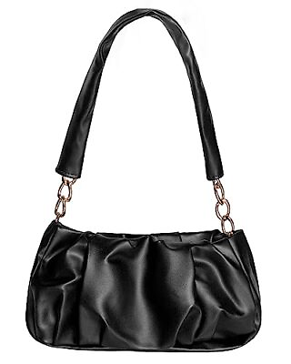 #ad Bag For Women Top Fashion Handle Small Size Tote Chain Black