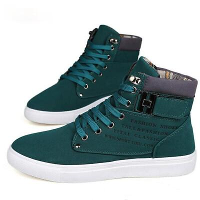 #ad New Arrival Men#x27;s High Top Casual Shoes Spring autumn High Top Sneakers