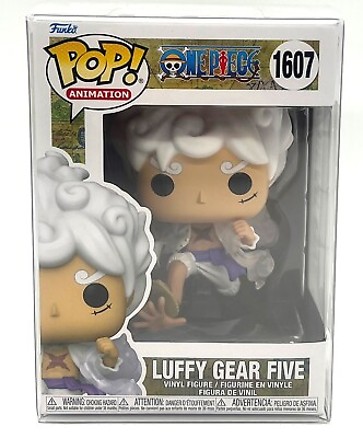 #ad Funko Pop One Piece Luffy Gear Five #1607 Common in Stock Ready to Ship
