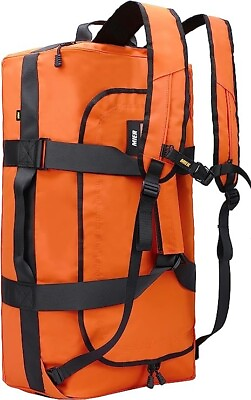 #ad MIER Water Resistant 90L Backpack Duffle Heavy Duty Convertible Duffle Backback