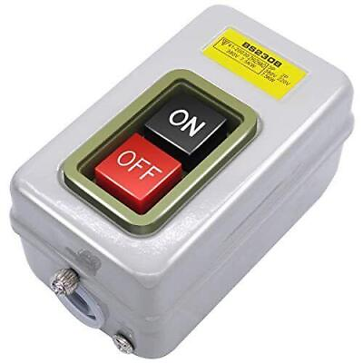 #ad Home Switch on Off Start Stop Push Button Single Phase Motor Electric 220v 380v
