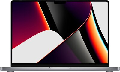 #ad Apple Macbook M1 Pro 16quot; 2021 10 core CPU 16 core GPU 512GB SSD 16GB Ram Gray