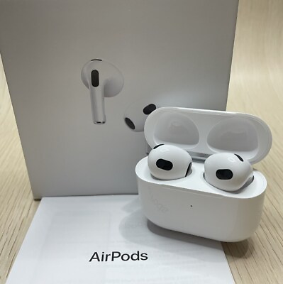 #ad Apple Airpods 3rd Generation Wireless Bluetooth Earbuds with Charging Case