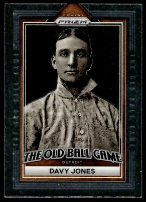 #ad 2023 Panini Prizm The Old Ball Game Davy Jones Detroit Tigers #OBG11 14238