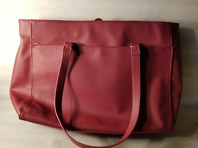 #ad Computer Laptop Womens Messenger Bag Tote Briefcase Maroon