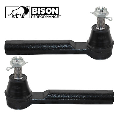 #ad Bison Performance 2pc Set Outer Steering Tie Rod End For Acura RDX 2007 2018