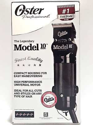 #ad Oster Professional The Legendary Model 10 with #000 and #1 Blade