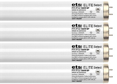 #ad Wolff System ETS Elite Select F71T12 100W Bipin Tanning Bulbs Bronzing Lamps