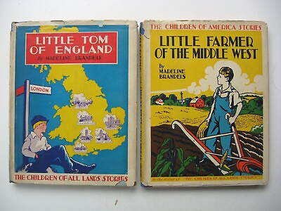 #ad LITTLE TOM OF ENGLAND FARMER OF THE MIDDLE WEST Madeline Brandeis HC DJ 1935 S