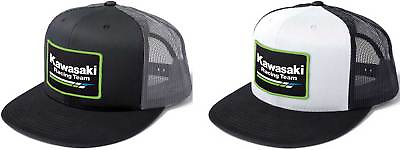 #ad Factory Effex Kawasaki Racing Snapback Hat Mens Lid Cap