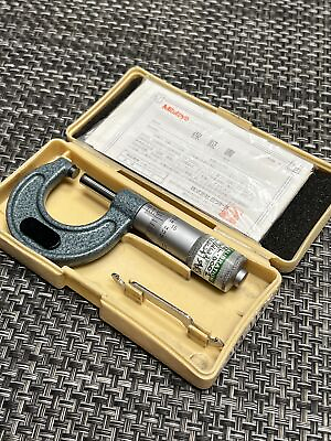 #ad Mitutoyo Micrometer #103 113 0001quot; 1quot; Made in Japan