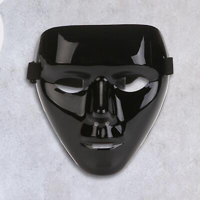 #ad Fancy Dress Mask with Elastic Rope Black Halloween Mask Masquerade Mask for Prom