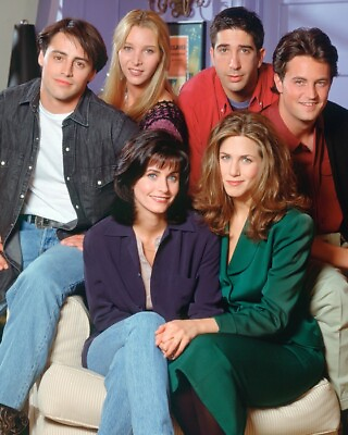 #ad 8x10 Color photo of the cast of Friends.