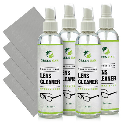 #ad Lens Cleaner Green Oak Premium Lens Cleaner Spray 8oz 4 Pack