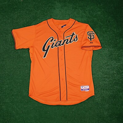 #ad San Francisco Giants Authentic On Field Alternate Orange Cool Base Jersey