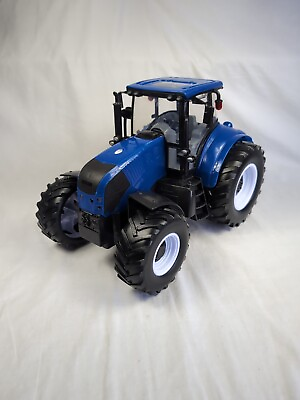 #ad Adventure Force Tractor Blue Lights Up Makes Tractor Sounds Good Condition