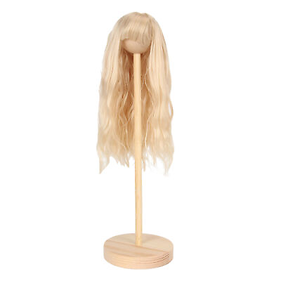 #ad Doll Hair Long Doll Wig High Temperature Silk Hair For 15.5‑17cm Doll