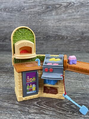 #ad Fisher Price 2010 Fisher Price Family Dollhouse Outdoor Kitchen Read