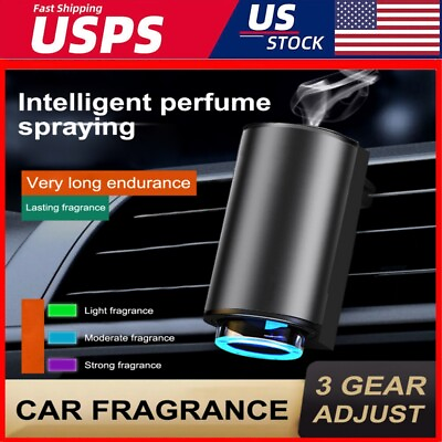 #ad US Car Diffuser Air Freshener Smart Car Fragrance Air Freshener With Oil For Car