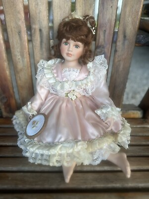 #ad Madison Lee Porcelain Doll numbered