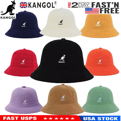 Hip Hop Classic Kangol Bermuda Casual Bucket Hat CapSports Winter Warm Women Men $18.69