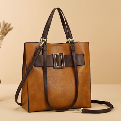 #ad Sexy Women#x27;s Casual PU Leather Messenger Satchel Shoulder Cross body Bag Handbag