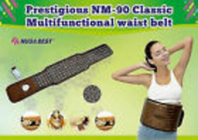 #ad NUGA BEST Prestigious NM 90 Classic Multifuncational Waist Belt Slimming Belt