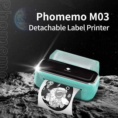 #ad Mini Printer Phomemo M03 Thermal Pocket Bluetooth Mobile Printer 2 3 inch