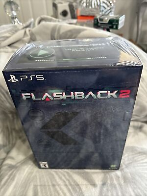 #ad Flashback 2 Collector#x27;s Edition PlayStation 5 PS5 New Sealed