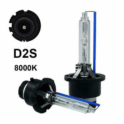 #ad 2x 8000K Ice Blue D2S D2R D2C HID Xenon Bulbs Factory Replacement Headlight Kit